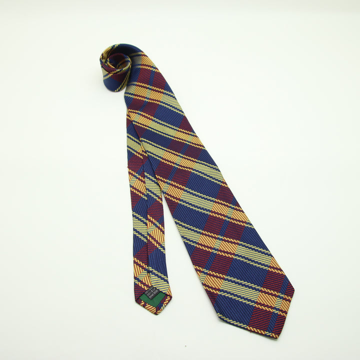 Andrew's Ties Cravatta Multicolore in Seta Uomo