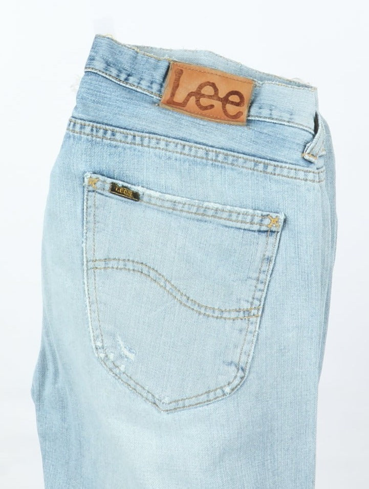 Lee 101B Mezza Cimosa Vintage Jeans Denim W32 L34 Unisex