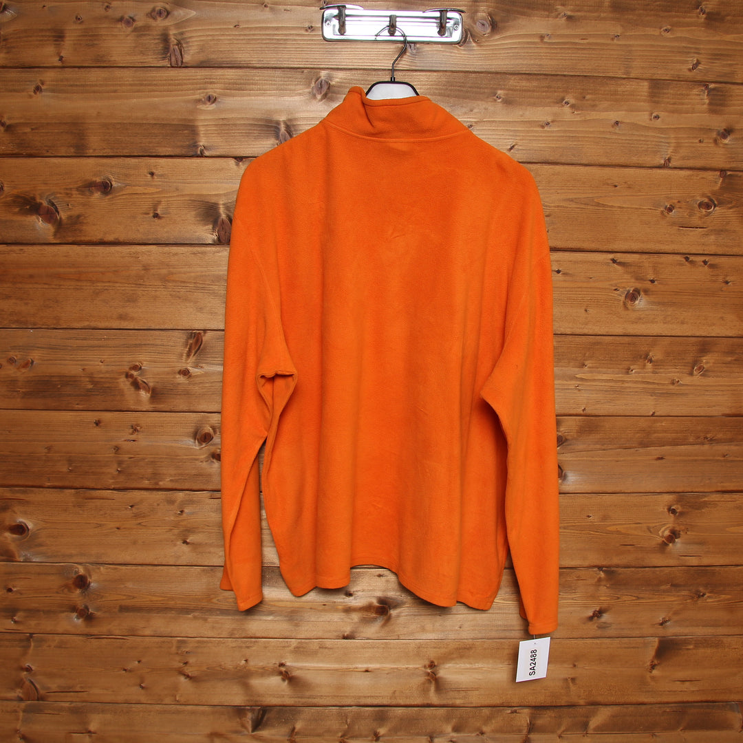 The North Face Felpa in Pile Arancione Taglia XXL Uomo