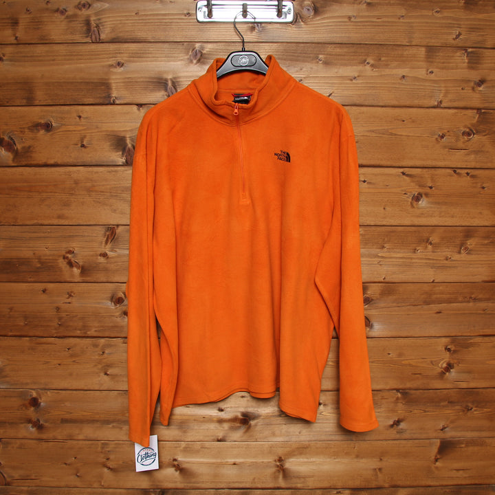 The North Face Felpa in Pile Arancione Taglia XXL Uomo