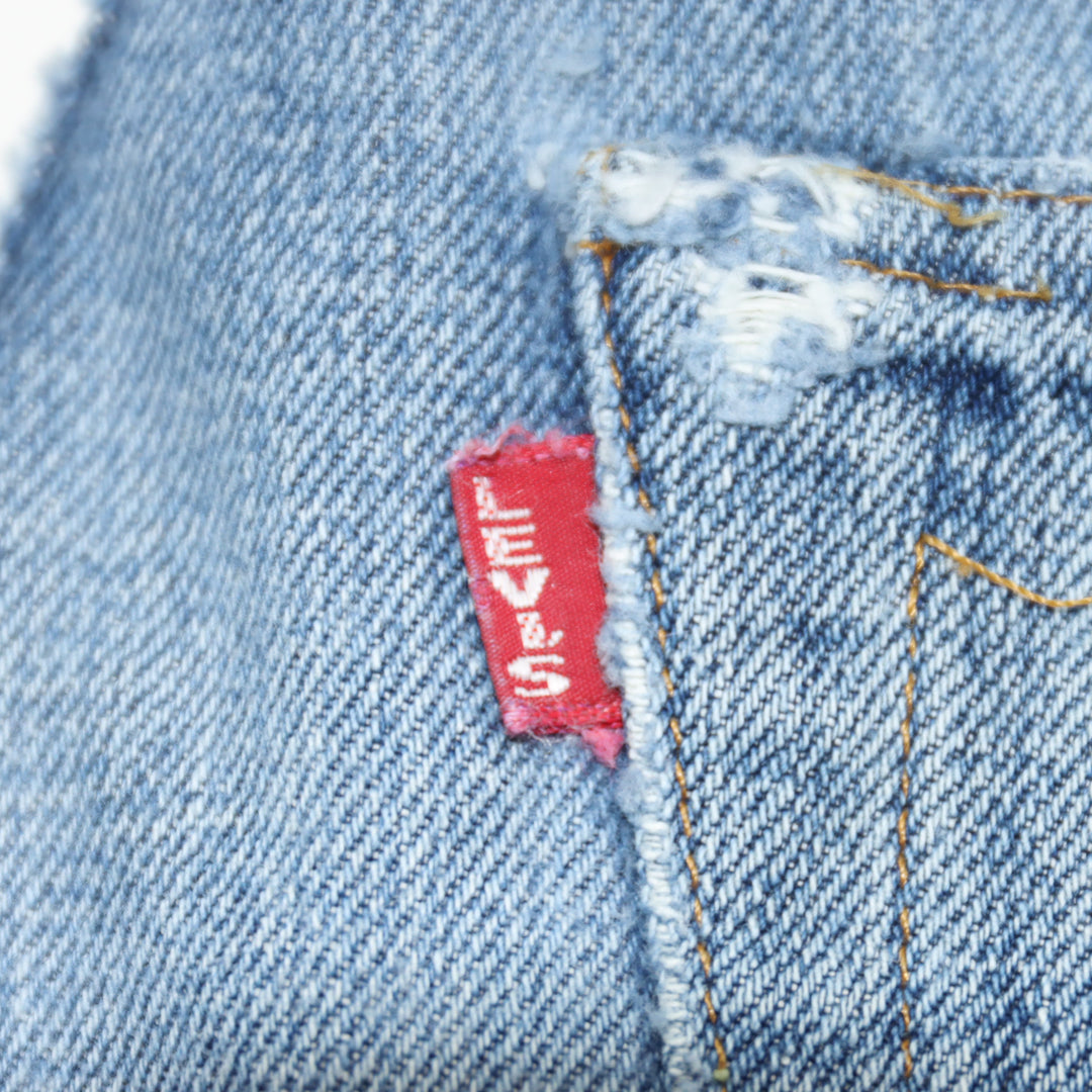 Levi's 501 Big E Rivets Selvedge Vintage Jeans W36 L36 Denim Uomo Made in USA
