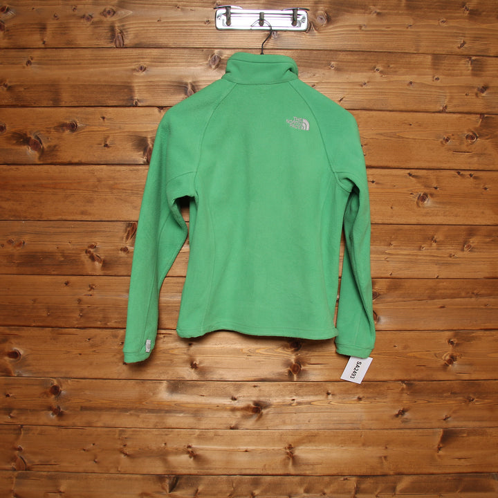 The North Face Felpa in Pile Verde Taglia XS Donna