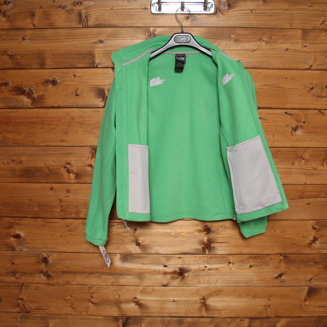 The North Face Felpa in Pile Verde Taglia XS Donna