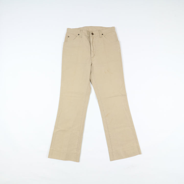 Wrangler Blue Bell Bootcut Vintage Beige W33 L36 Unisex