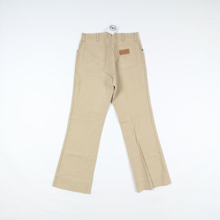 Wrangler Blue Bell Bootcut Vintage Beige W33 L36 Unisex