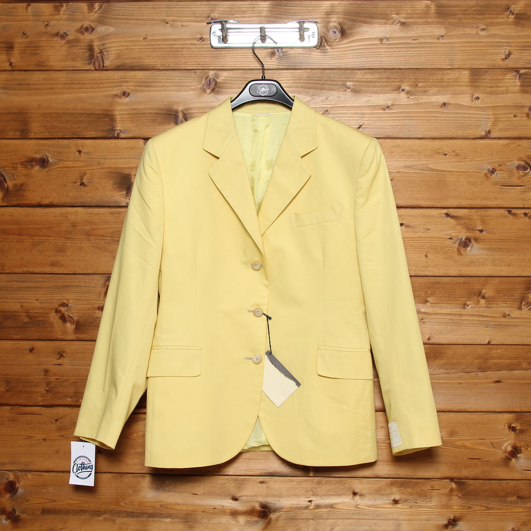 Tailors of London 510 GD3 Giacca Blazer Gialla Taglia 46 Donna Deadstock w/Tags