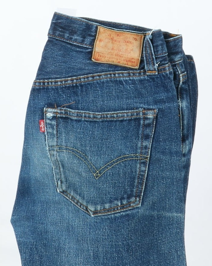 Levi's 501xx Big E Rivets Selvedge Vintage 50' Denim W34 L36 Unisex Made in USA