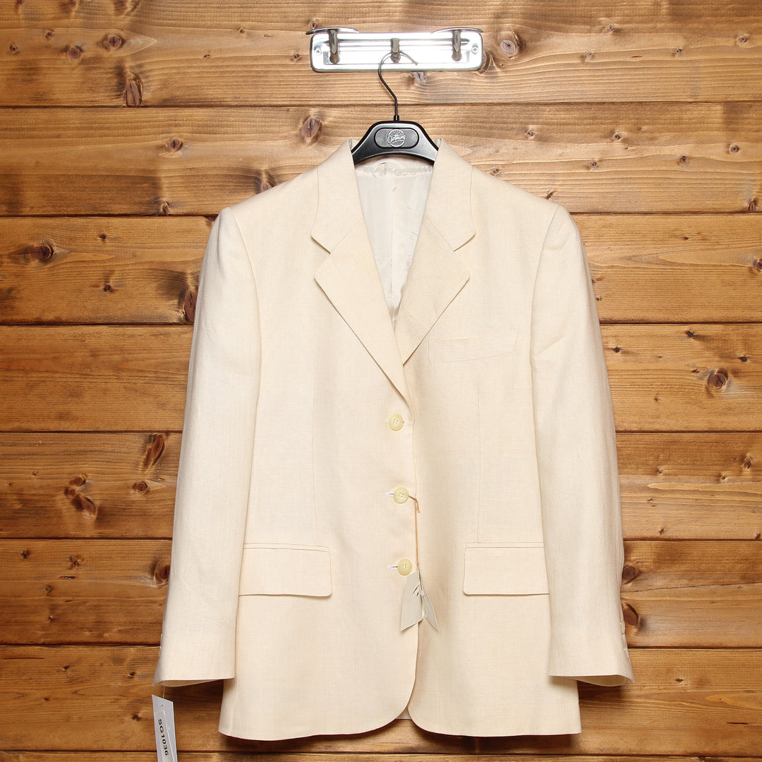 Tailors of London 520 Giacca Blazer Beige Taglia 40 Donna Deadstock w/Tags