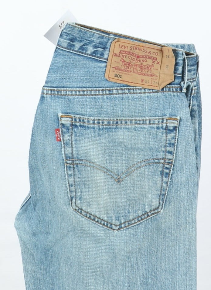 Levi's 501 Selvedge Vintage Denim W31 L34 Unisex Levis cimosa