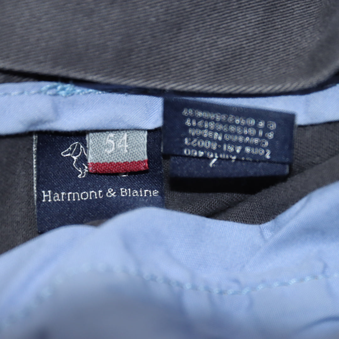 Harmont e Blaine Narrow Fit Jeans Grigio Taglia 54 Uomo