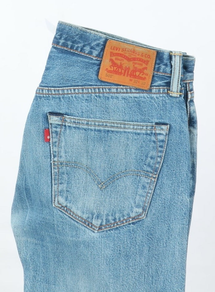Levi's 501 Selvedge Red Line Denim W32 L32 Unisex Levis cimosa