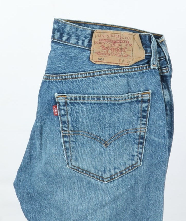 Levi's 501 Selvedge Denim W32 L34 Unisex Levis cimosa