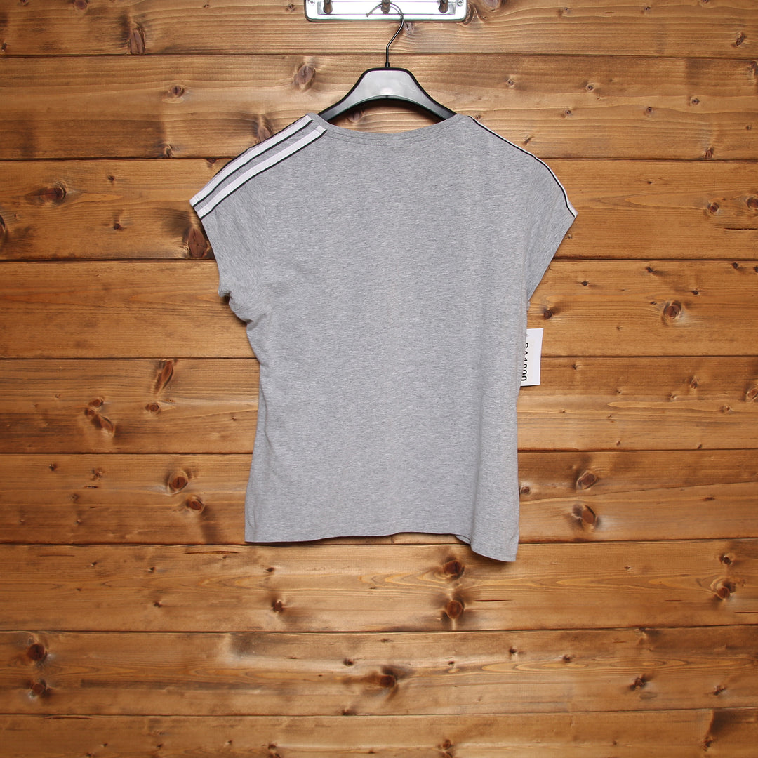 Adidas T-Shirt Grigia Taglia 48 Unisex