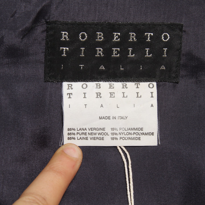 Roberto Tirelli Giacca Blazer Blu Taglia M Donna Deadstock w/Tags