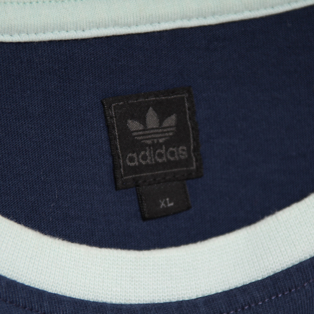 Adidas T-Shirt Blu Taglia XL Uomo
