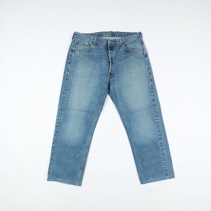 Levi's 501 Selvedge Denim W38 L36 Uomo Levis cimosa