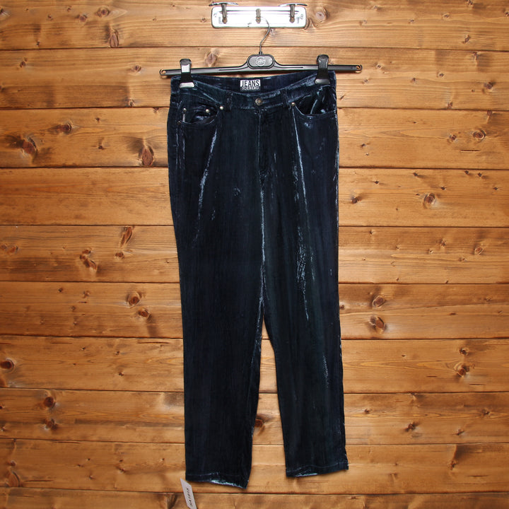 Jeans Iceberg Pantalone Vintage Blu Taglia 28 Donna