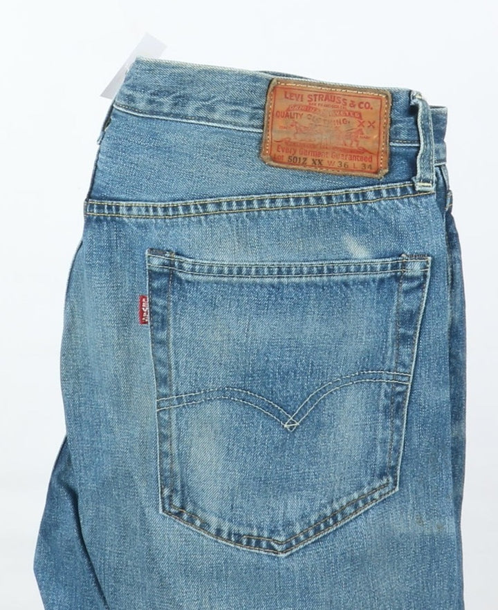 Levi's 501zxx Red Line Selvedge Vintage Clothing Denim W36 L34 Uomo