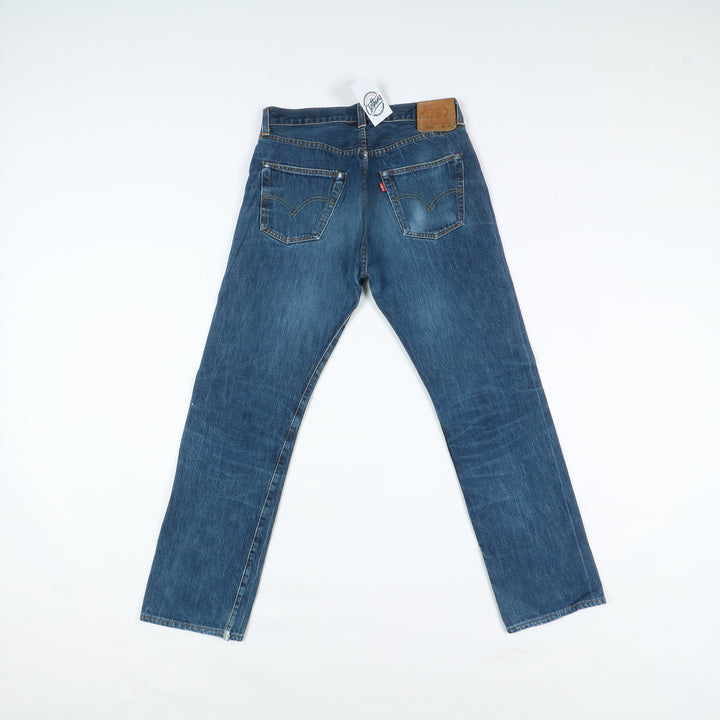 Levi's 501xx Rivets Big E Selvedge Vintage Denim W36 L36 Uomo Made in USA