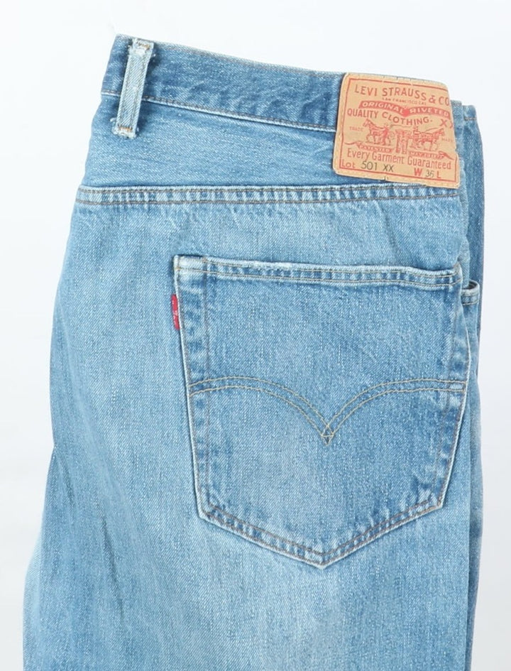 Levi's 501xx Rivets Big E Selvedge Vintage Clothing Denim W36 Uomo