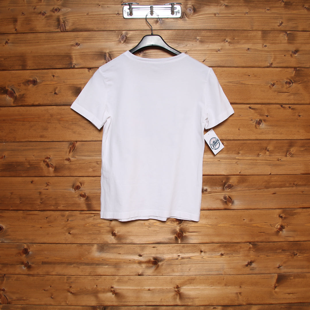 Love Moschino T-Shirt Bianco Taglia 44 Unisex