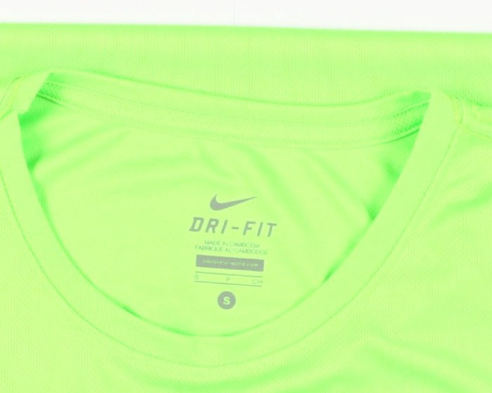 T-Shirt Nike Run Verde Fluo Taglia S Unisex w/Tags