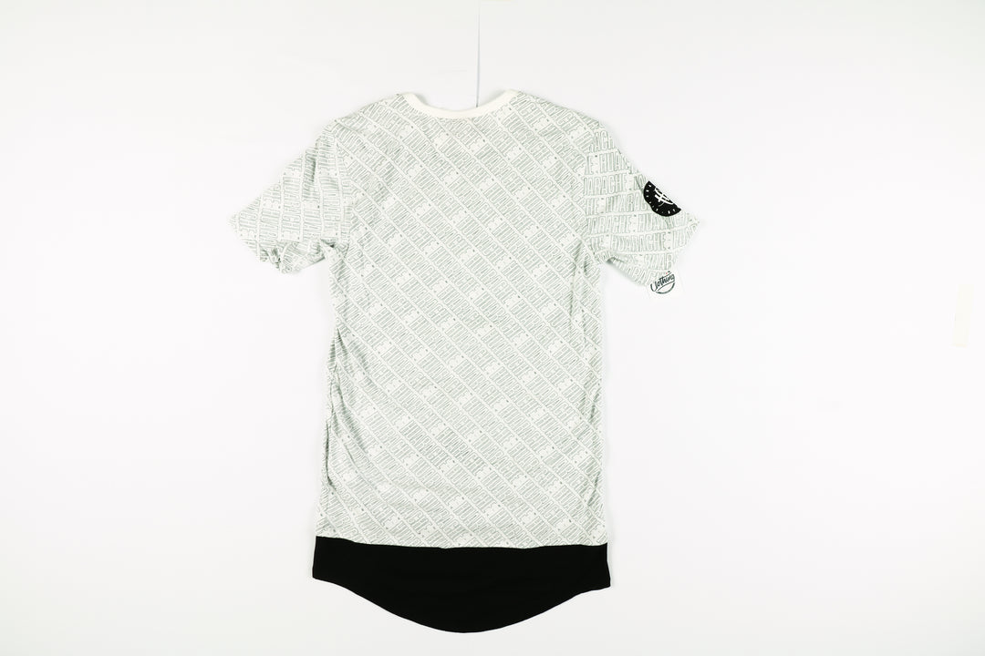 T-Shirt Nike Running Huarache Bianco e Nero Taglia M Uomo w/Tags