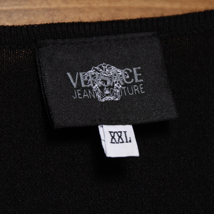 Versace Jeans Couture Maglione Nero Taglia XXL Uomo