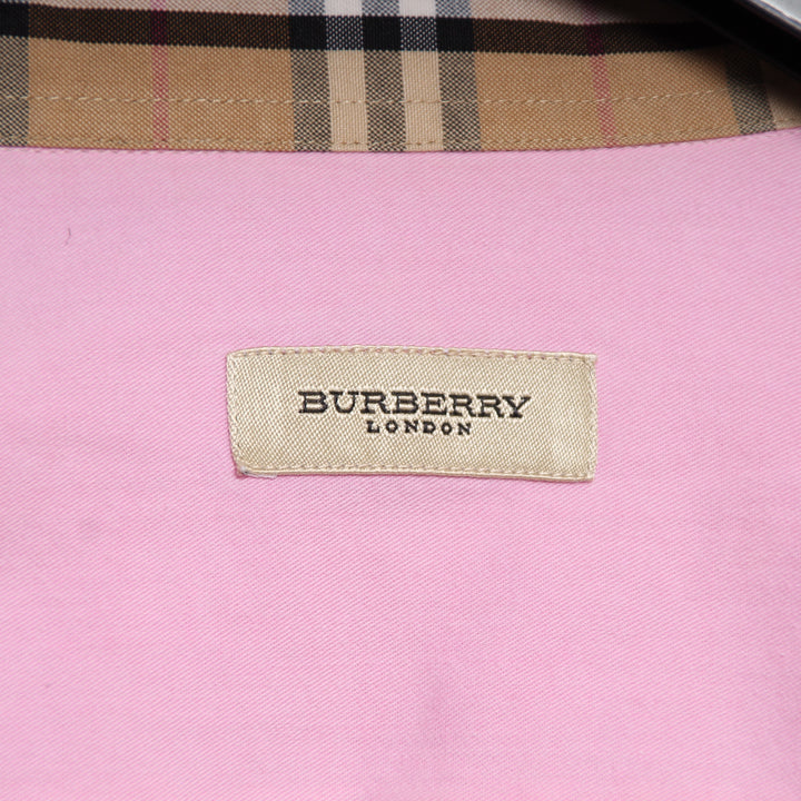 Burberry Brit Camicia Rosa Taglia M Uomo