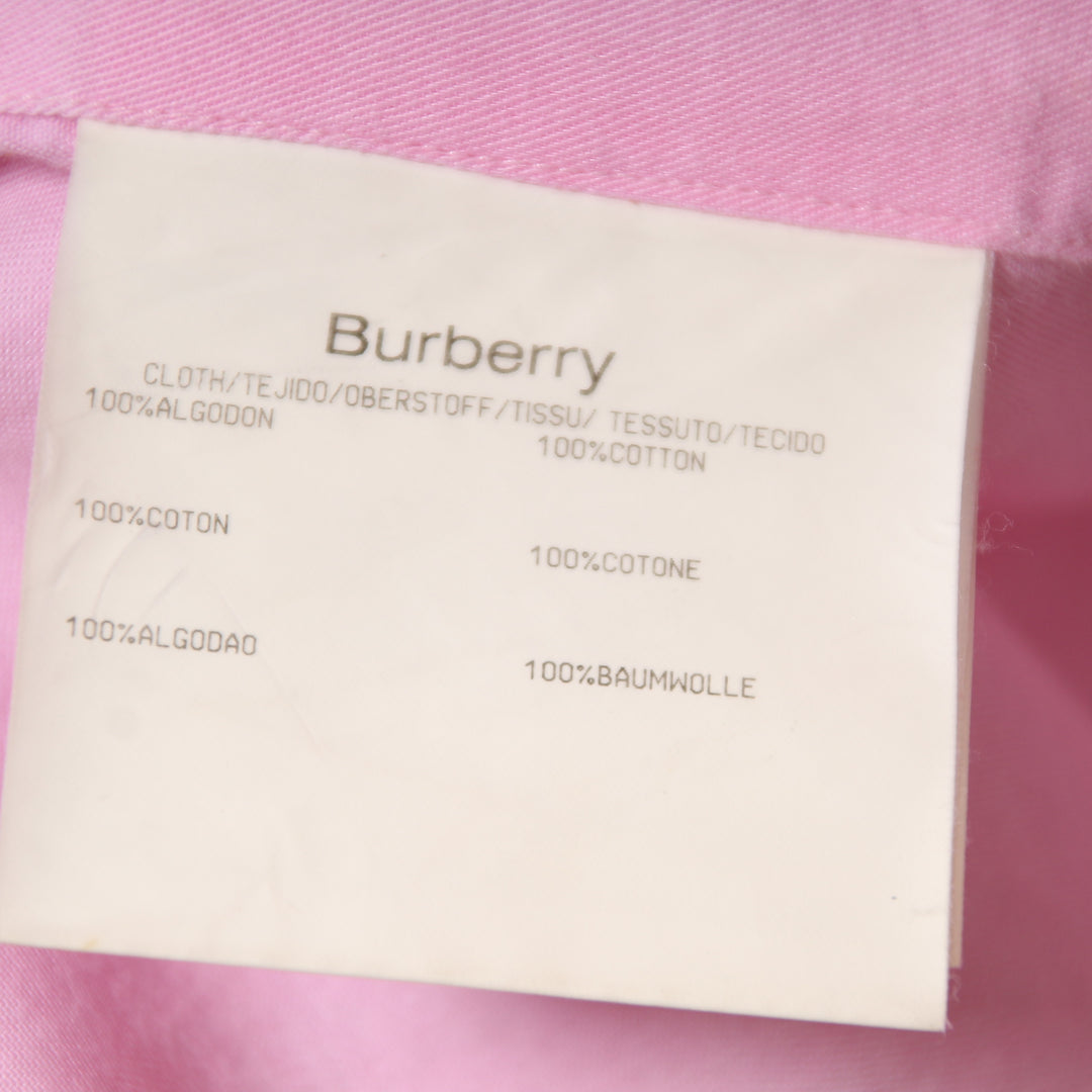 Burberry Brit Camicia Rosa Taglia M Uomo