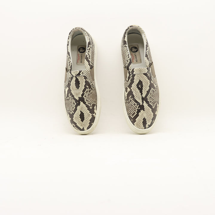 Lanvin Scarpa Beige e Marrone EU 39 Donna