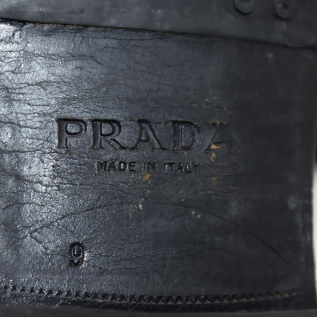 Prada Scarpa Stringata Nero EU 43 Uomo