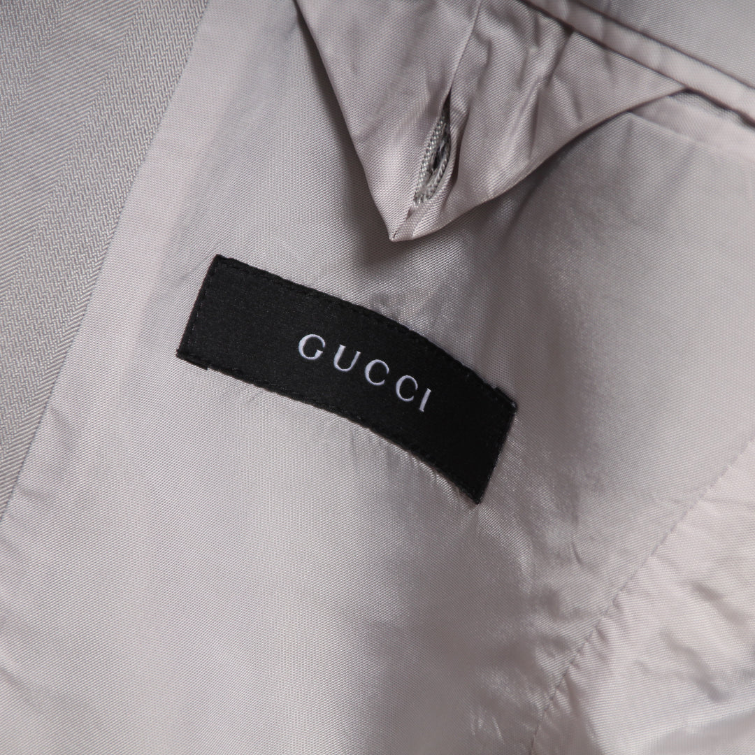 Gucci Giacca Grigia Taglia 50 Uomo