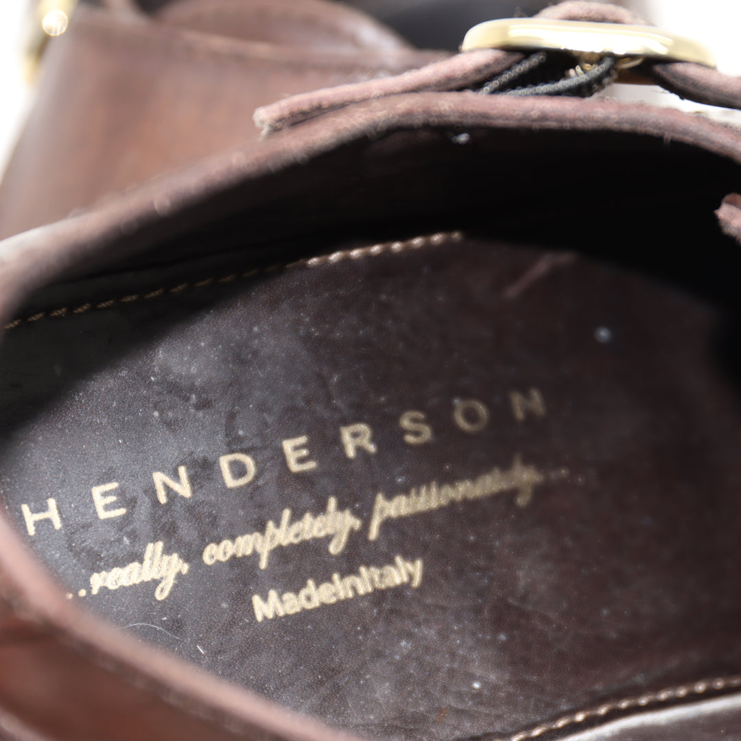 Henderson Scarpa Stringata Marrone EU 42.5 Uomo