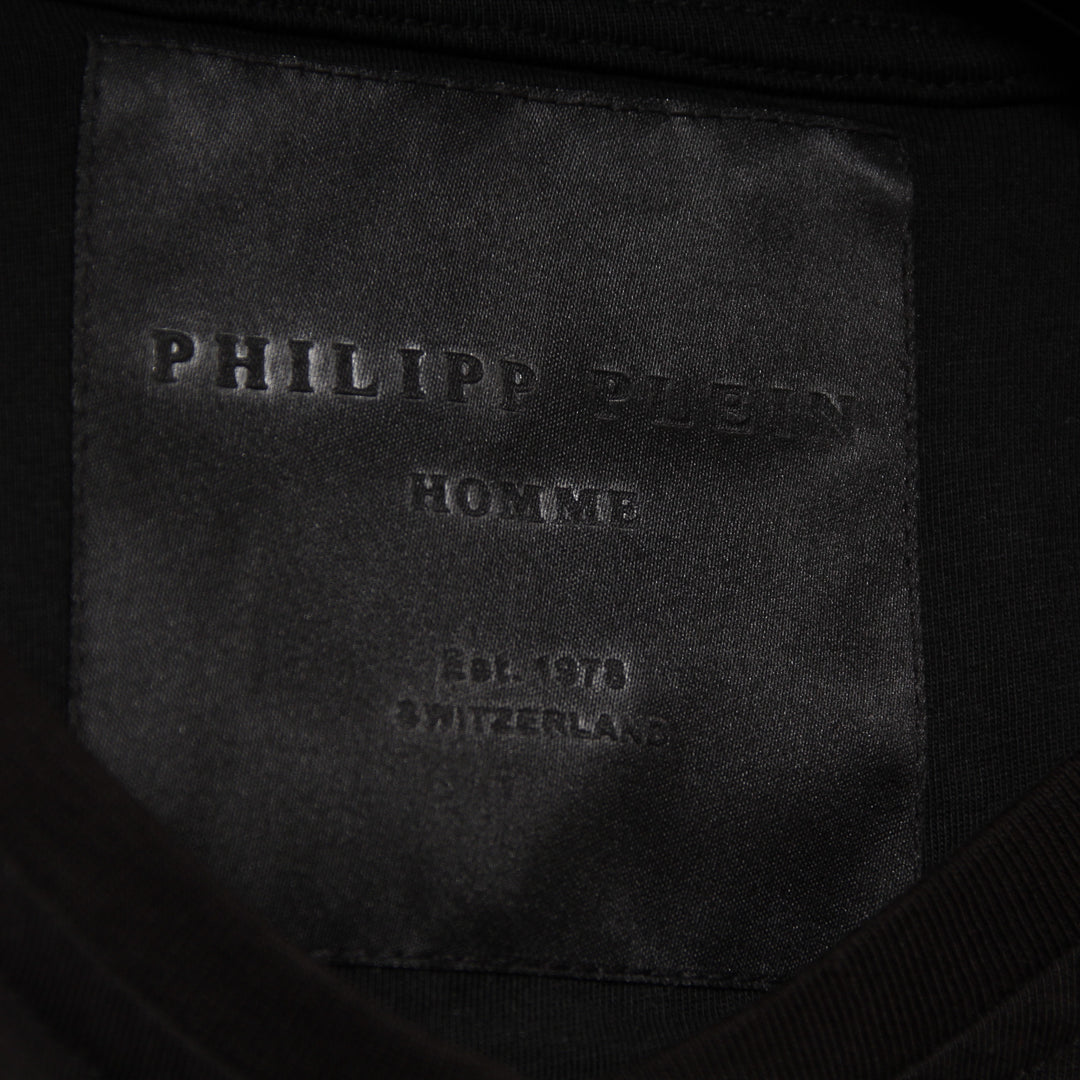 Philipp Plein Maglia a Maniche Lunghe Nera Taglia XL Uomo