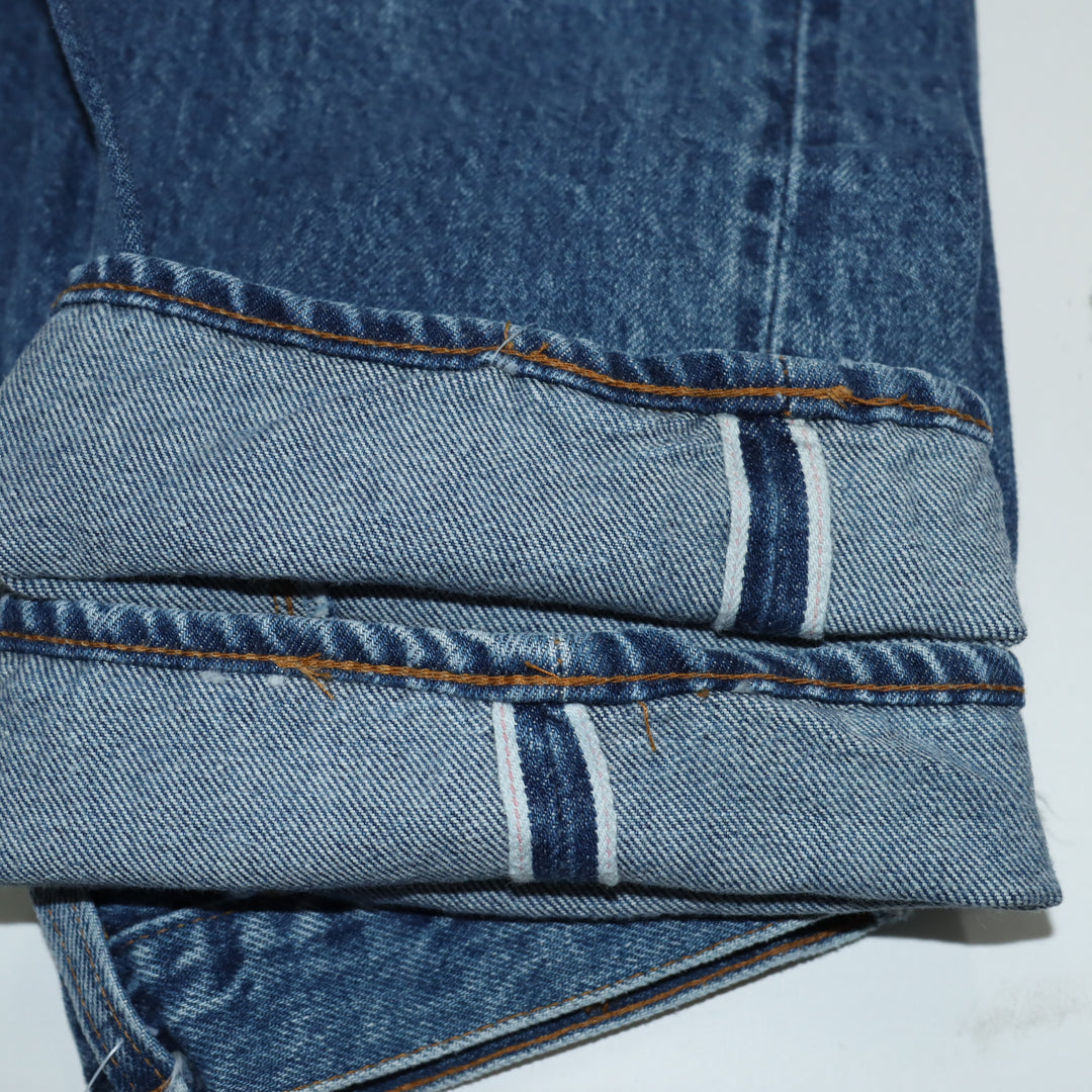 Levi's 501 Selvedge Vintage Denim W28 L32 Unisex Levis cimosa