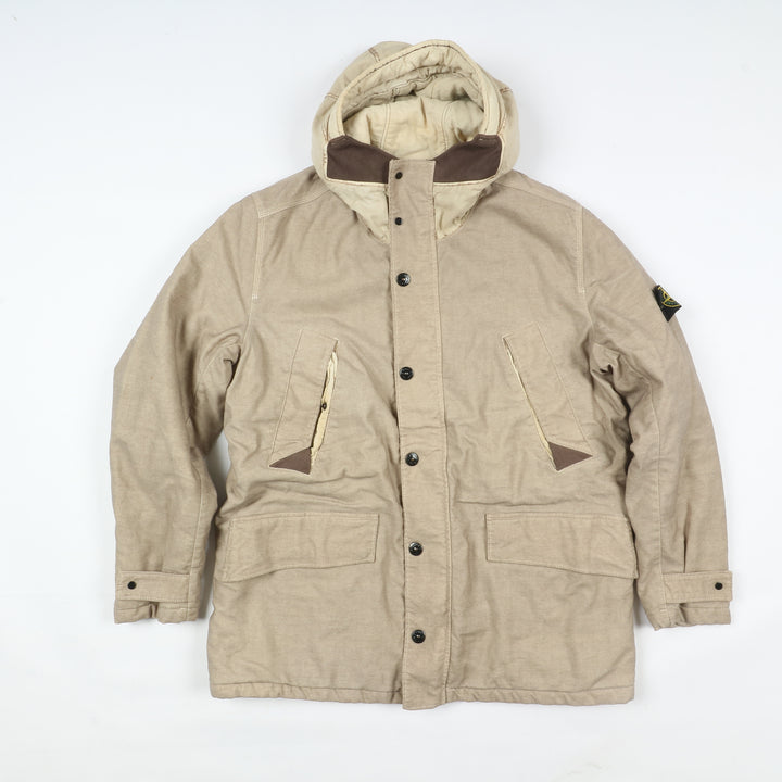 Stone Island Giacca 2011/2012 Beige Taglia XXL Uomo Raro