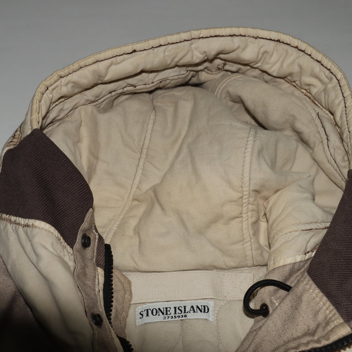 Stone Island Giacca 2011/2012 Beige Taglia XXL Uomo Raro