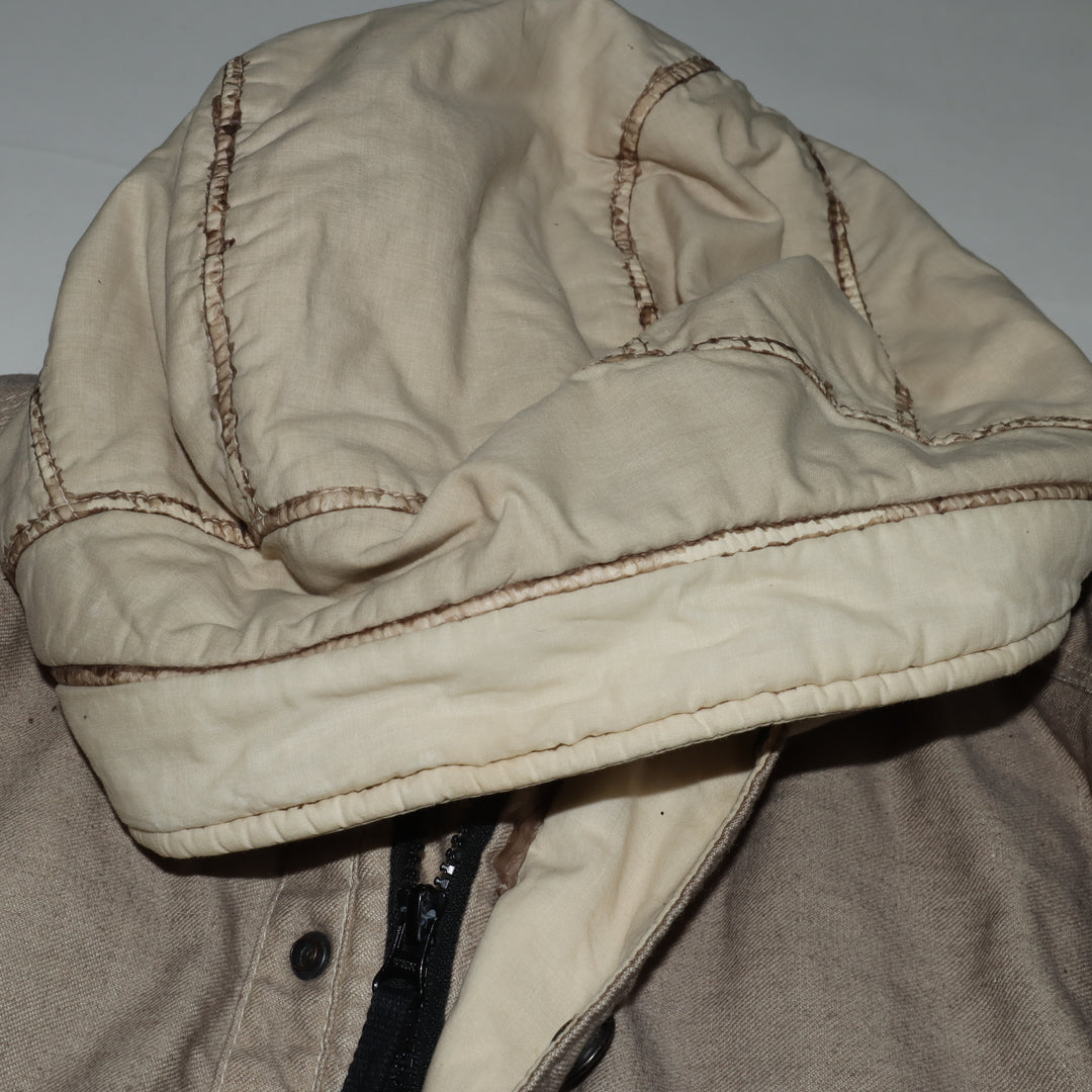 Stone Island Giacca 2011/2012 Beige Taglia XXL Uomo Raro