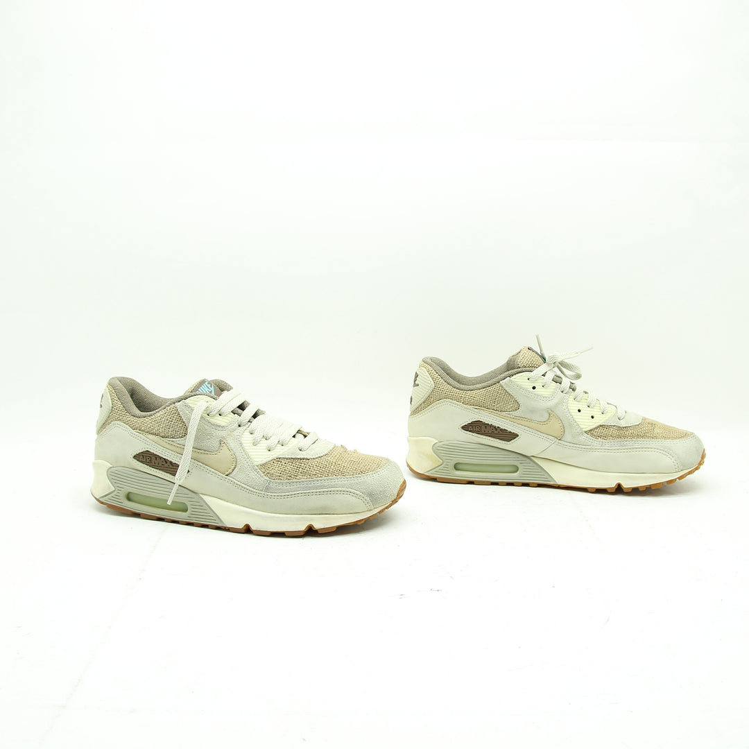 Nike Air Max 90 Crepe Hemp Pack 2003/4 Edition Scarpe Vintage Beige Eu 45 Uomo