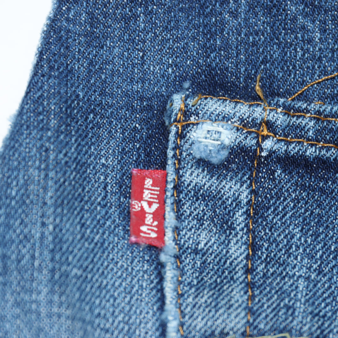 Levi's 501xx Big E Rivets Selvedge Vintage 50' Denim W34 L36 Unisex Made in USA