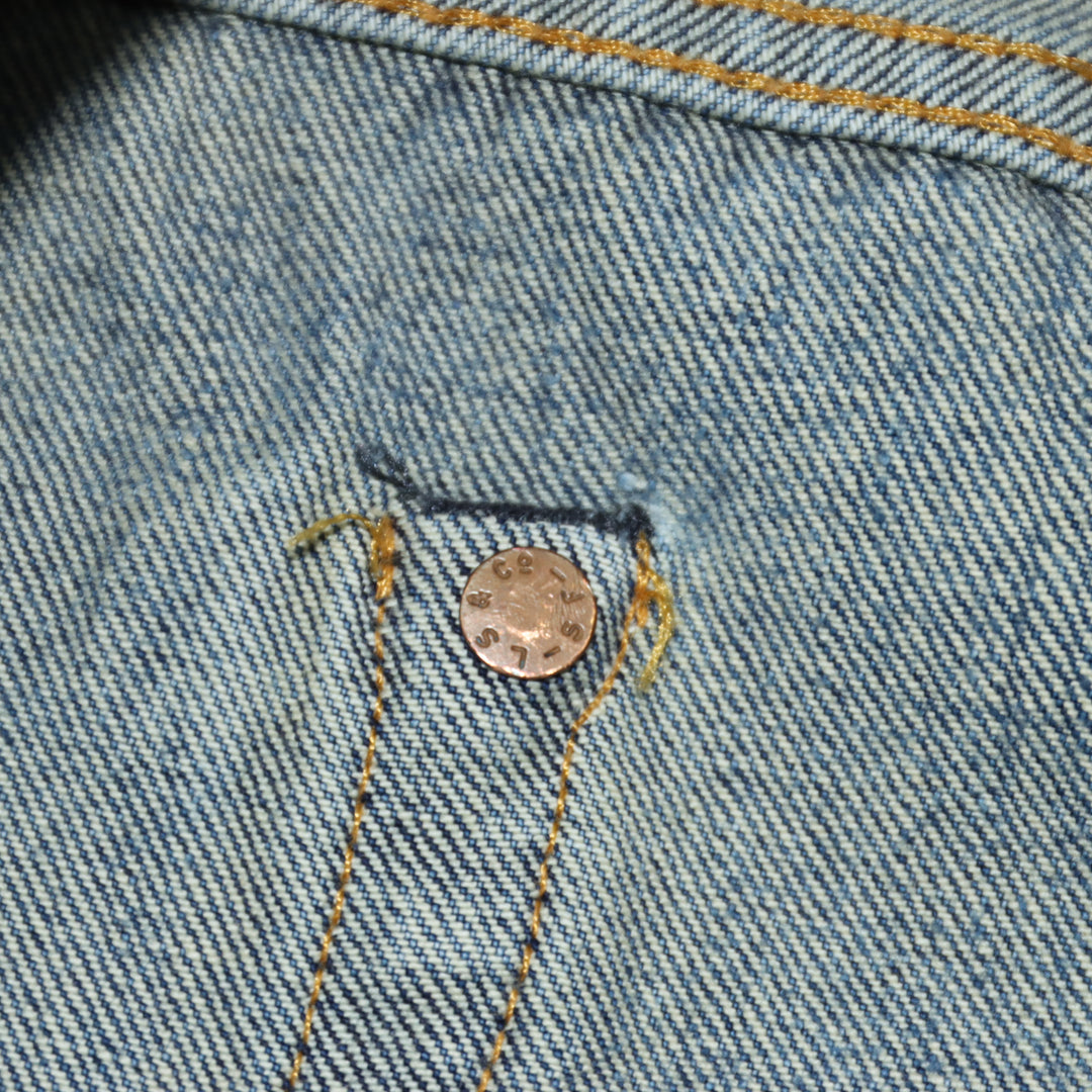 Levi's 501xx Big E Rivets Selvedge Vintage Denim W34 L34 Unisex