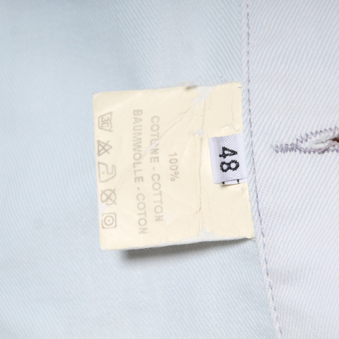 Trussardi Giacca di Jeans Vintage Denim Taglia 48 Unisex