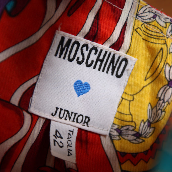 Moschino Junior Vestito Multicolore Taglia 42 Donna