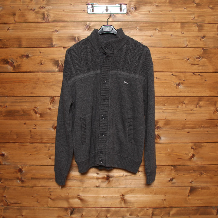 Harmont&Blaine Cardigan Regular Fit Grigio Taglia XXL Uomo