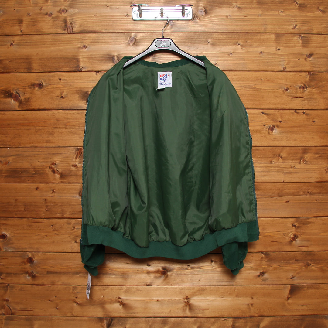 The Game Giacca College Vintage Verde Taglia XL Uomo