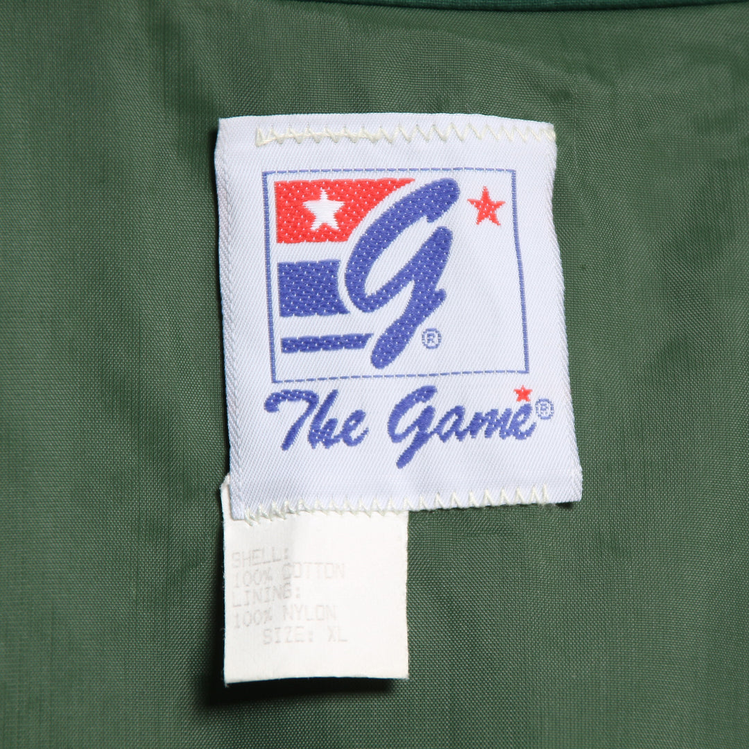 The Game Giacca College Vintage Verde Taglia XL Uomo