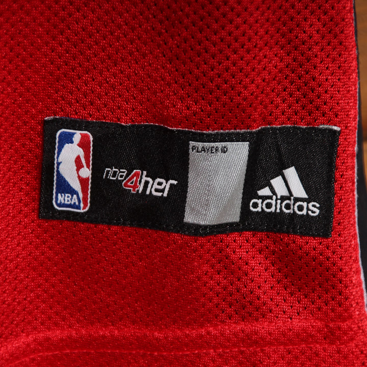 Maglia da Basket NBA Adidas Toronto Raptors Calderon 8 Rossa Taglia L Donna