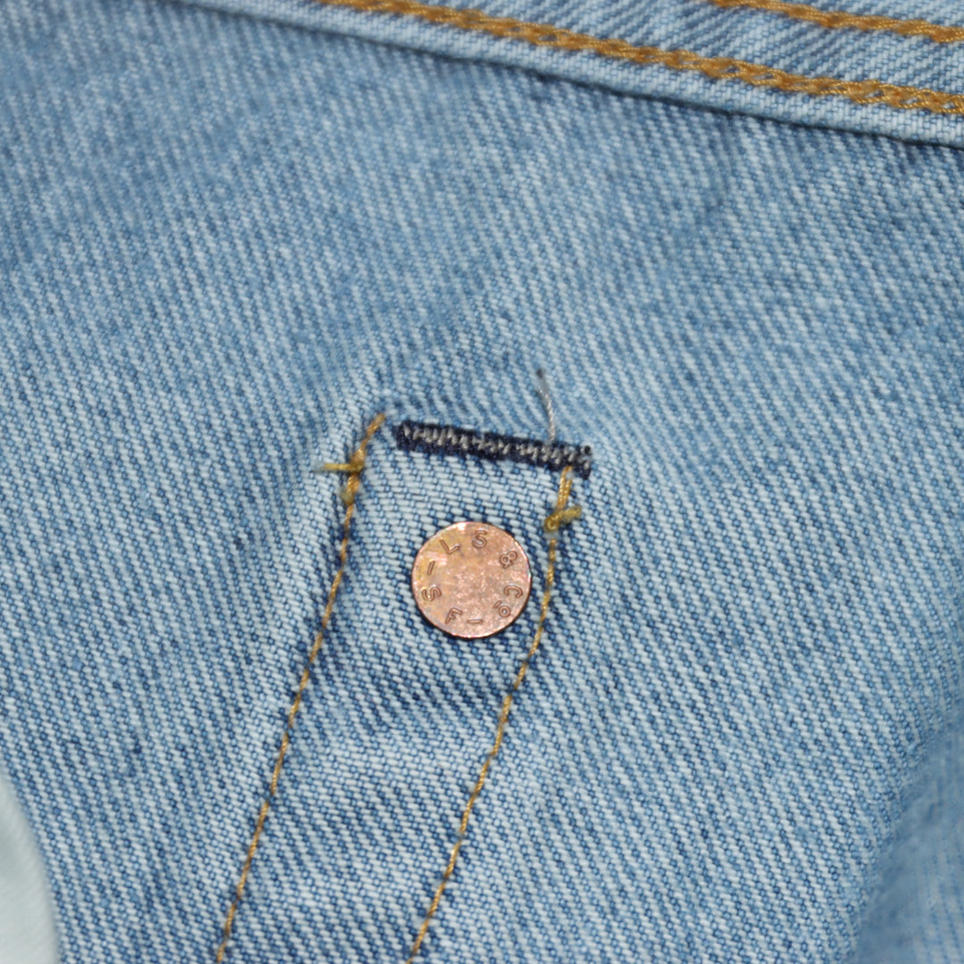 Levi's 501xx Rivets Big E Selvedge Vintage Clothing Denim W36 Uomo