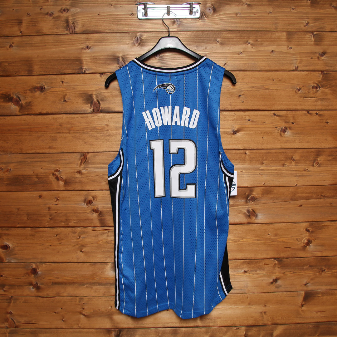 Maglia da Basket Adidas NBA Orlando Magic Howard 12 Blu Taglia L Unisex